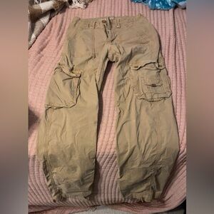 Tan Cargo Pants